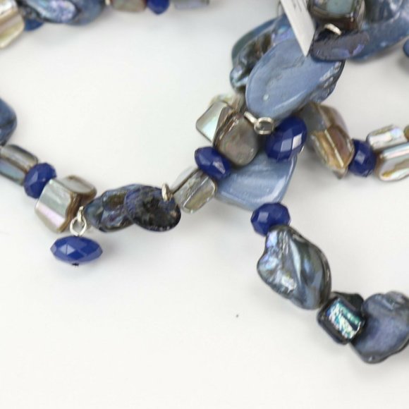 Style & Co 3 Piece Set Shell & Bead Stretch Bracel - Picture 4 of 7